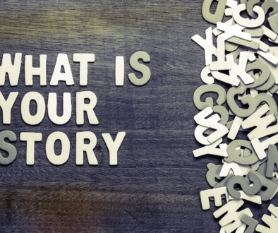 What,Is,Your,Story,Text,With,Scattered,Wood,Letters